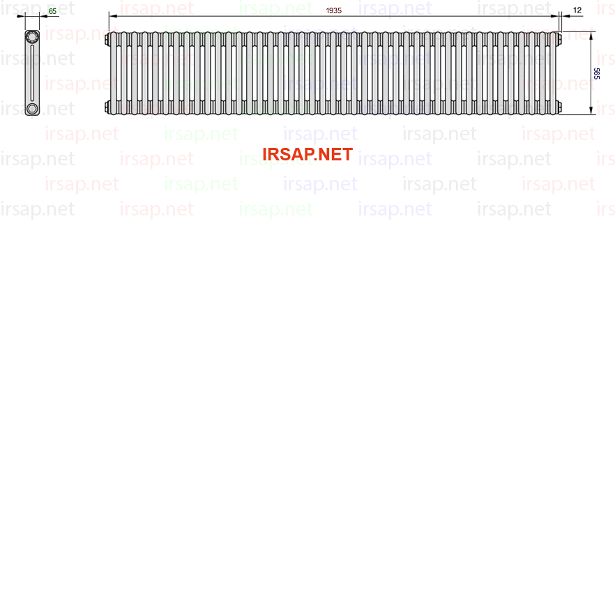 Радиатор IRSAP Tesi 20565/43 T12 CL 01